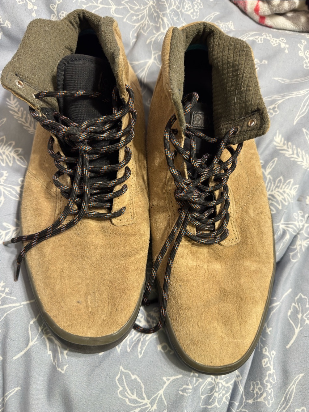 Men's Vans OTW Tan Suede Lace-Up Casual shoes
